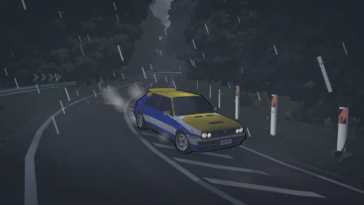 Storm on the pass